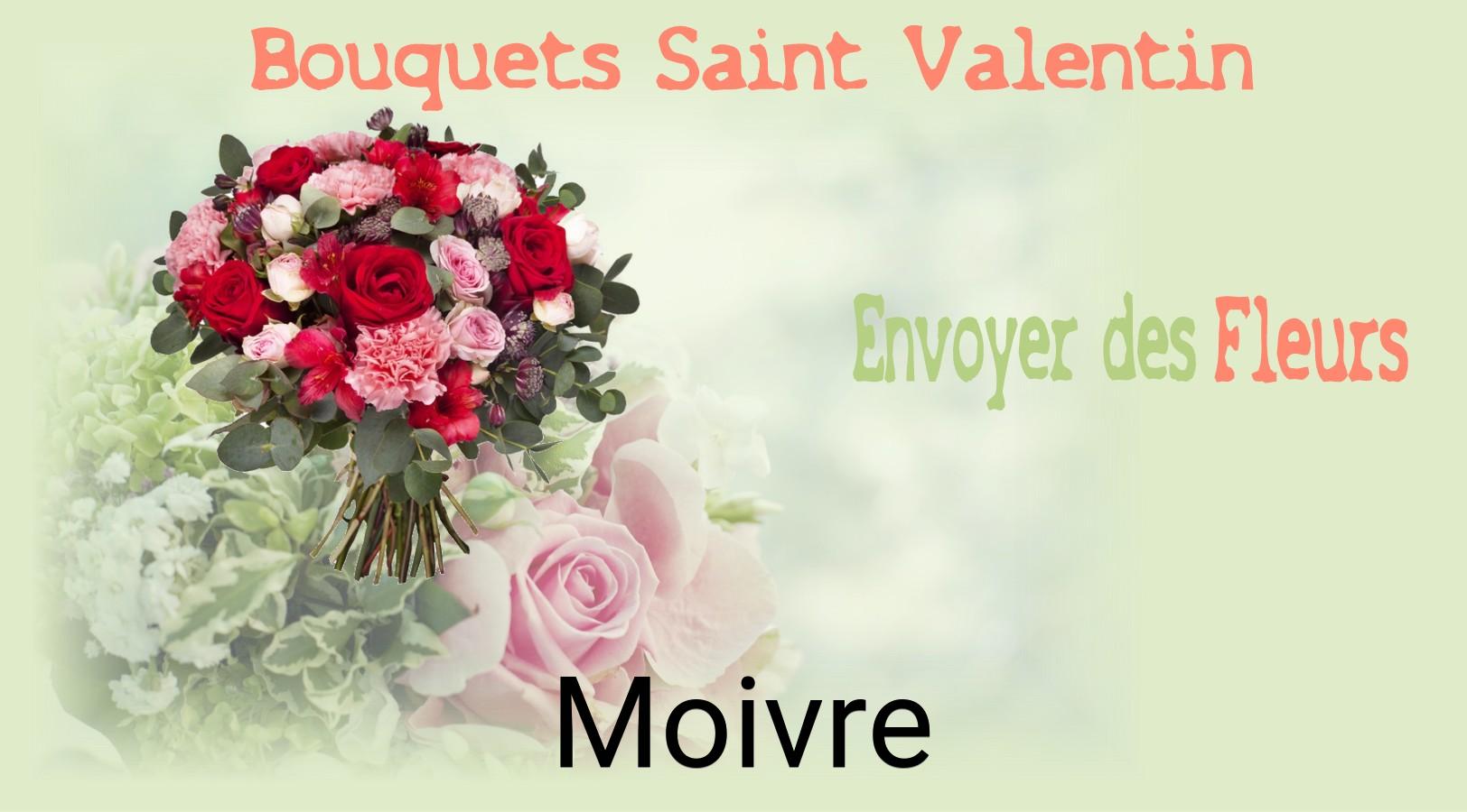 Roses de Saint-Valentin livrées à Moivre